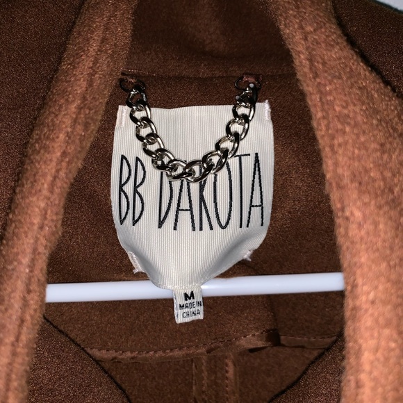 BB DAKOTA brown fringe jacket - Picture 2 of 8